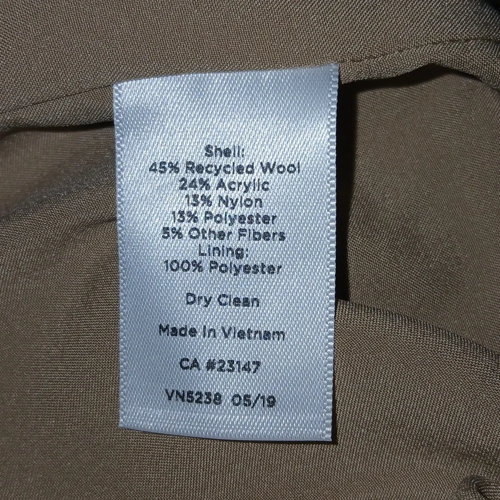 Talbots plaid wool